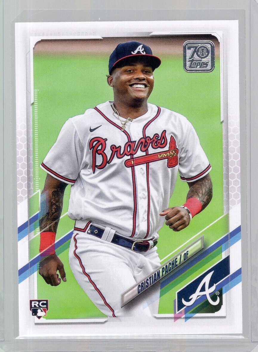 2021 Topps #187 Cristian Pache RC