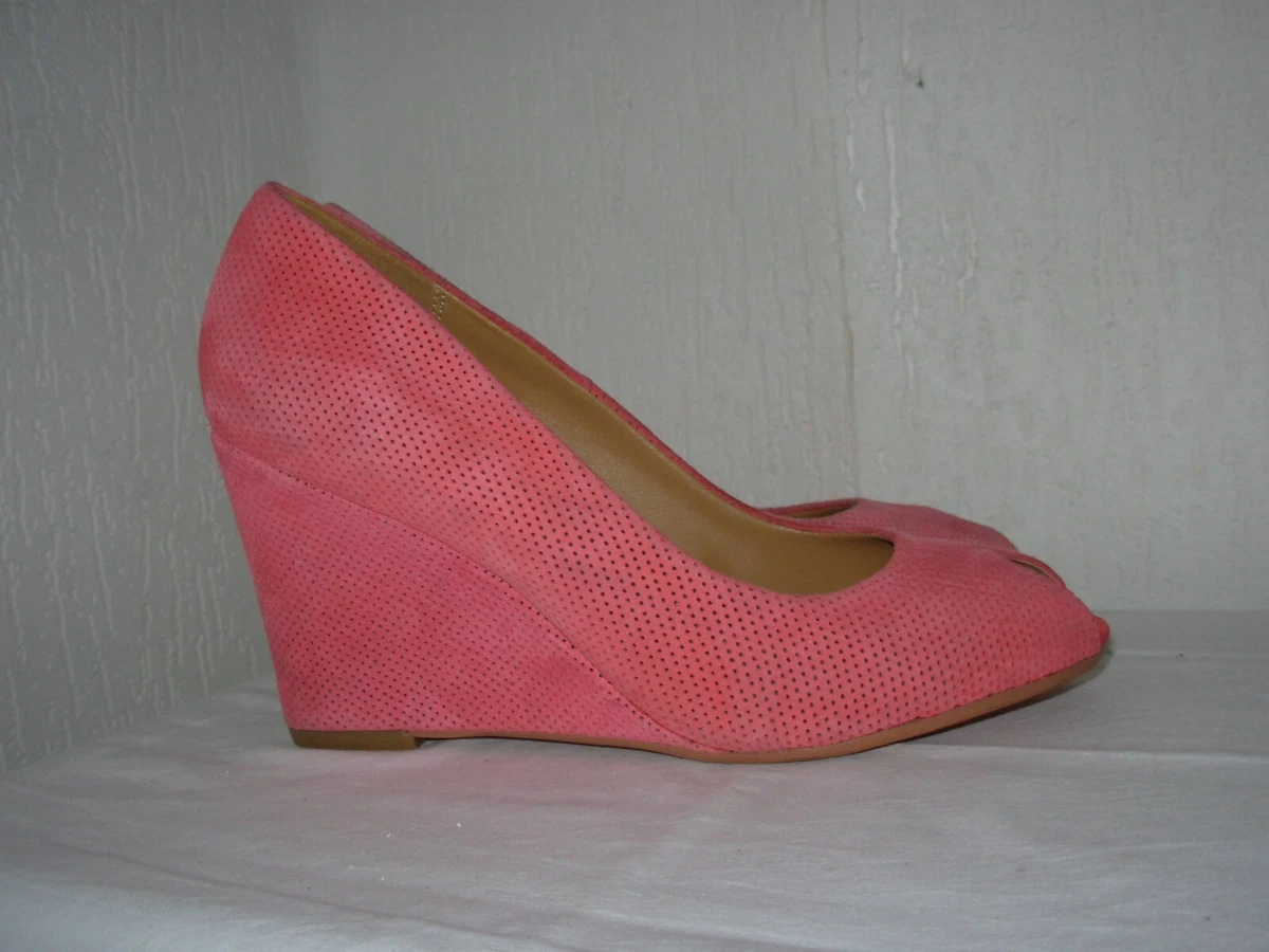 Escarpins TEXTO En Cuir Noir - Talons Compensés 6 Cm, Pointure 36 - Neufs Sans Boîte