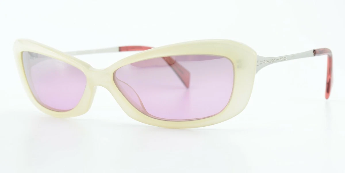 New Moschino MOS185/S 06LBUE Silver Mirrored Oval Sunglasses for Women Authentic Sunglasses Moschino Silver in Metal - 68825458 main image 4