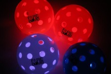 FireBomb  Glowing LED Light-Up Picklebomb  PickleBalls- 4 Pack - Assorted Colors