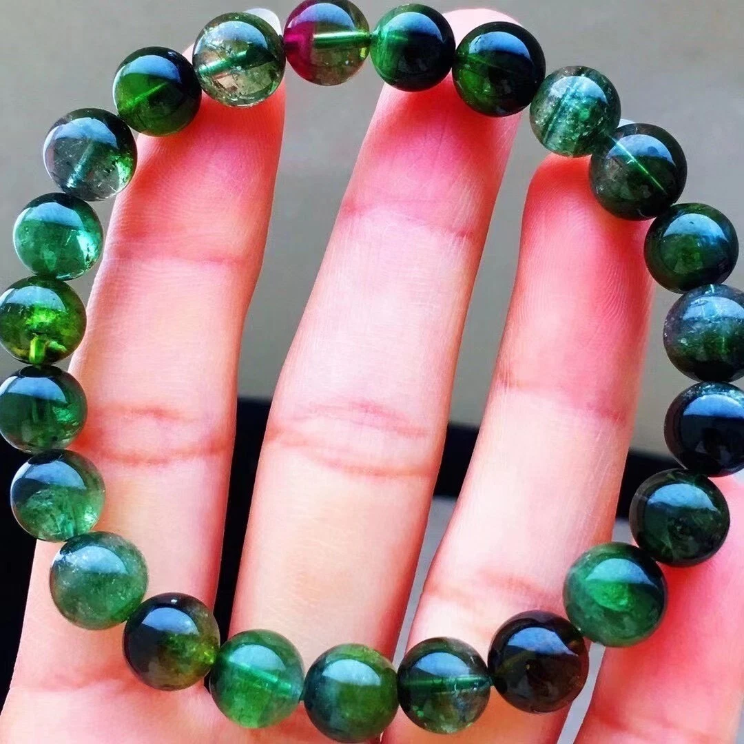 Green tourmaline best sale beads
