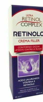 Augenkontur Filler Creme für Falten Jaluronsäure reduziert Taschen und Augenringe