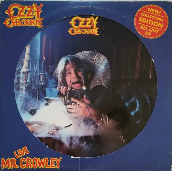 【ボブ・ディズリーのサイン入】Ozzy Osbourne/Mr.Crowley ボブ・ディズリーのサイン入】Ozzy Osbourne/Mr.Crowley