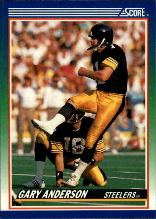 1990 SCORE NFL FOOTBALL Trading Card #53 --- GARY ANDERSON, Pittsburgh Steelers