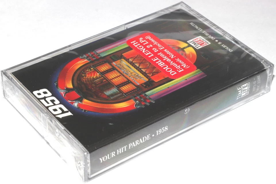 Your Hit Parade - 1958 - 24 Songs (Cassette Tape 1990) 1950s 50s NEW SEALED - Image 3 of 4