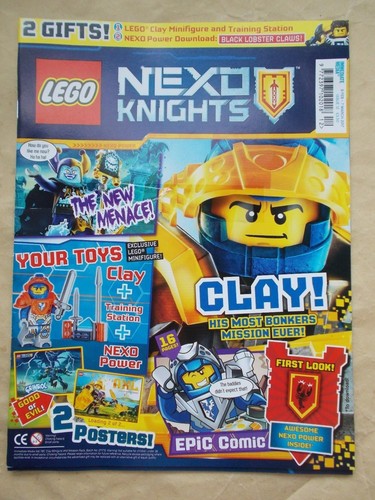 LEGO NEXO MAGAZINE PACKS *NO LEGO* NEW KNIGHTS COMICS POSTERS PUZZLES GAMES PICK - Picture 37 of 48