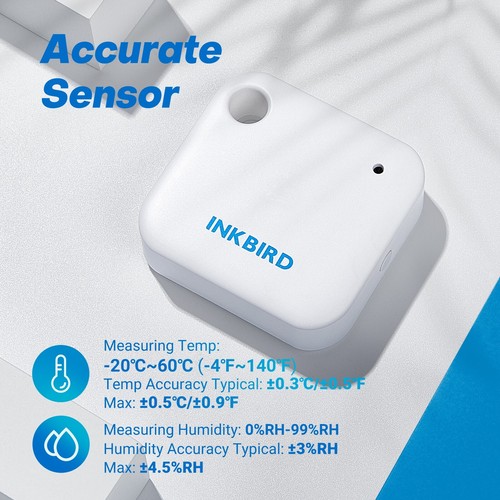Inkbird Wifi Thermometer Hygrometer Data Logger Retile Temp Humid Record Monitor - Picture 3 of 16