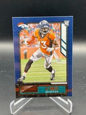 2020 Panini Playbook Football KJ Hamler Denver Broncos Orange Rookie #120