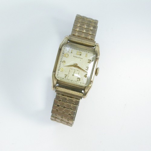 1941 Gents 17J 10K-GF 25MM Hamilton Lambert #747 Wind-Up Watch - sn 4254026 NR