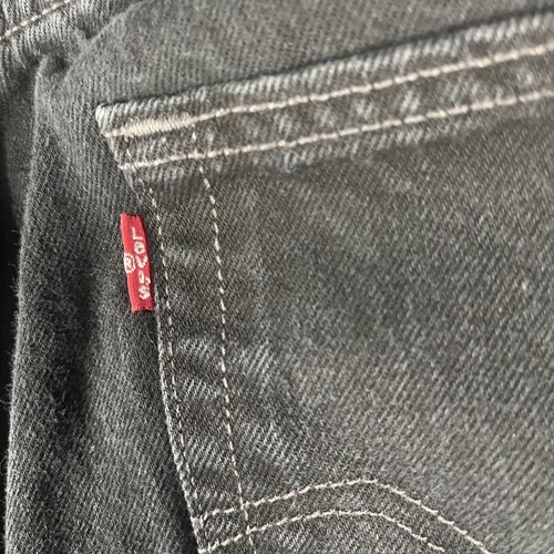 Vintage Levis 501 Jeans Mens 33x36 Black South Africa Nice Fade 100% Cotton - Picture 6 of 14