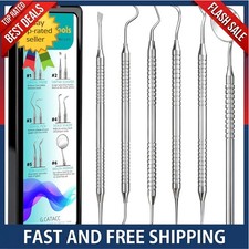 Dental Tools, Dental Pick for Teeth Cleaning, Stainless Steel Hygiene Kit with