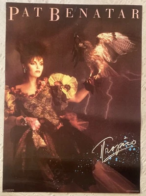 Pat Benatar 1984 Poster Tropico Personalities Gaithersburg Maryland A - Image 1 of 4