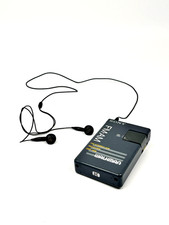 Vintage Sony Walkman SRF-19W FM AM Portable Radio Receiver w/ Earbuds - TESTED 