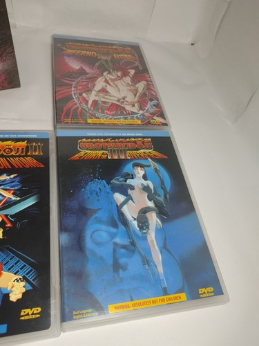 Urotsukidoji Saga Hell on Earth DVD Collection Box Set Overfiend 1-4 Uncut Anime - Picture 4 of 15