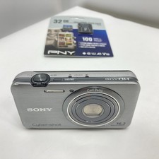 Sony Cyber-shot DSC-WX9 16.2 MP w/ NEW 32GB memory - - No battery or charger