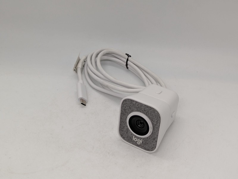 Logitech StreamCam live streaming webcam video camera HD USB-C white NO MOUNT