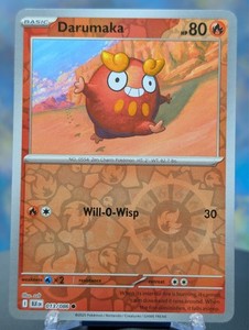 Pokemon Darumaka 013/086 Reverse Holo Black Bolt English