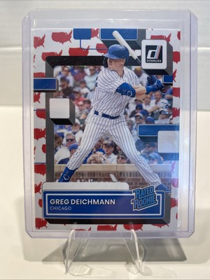 2022 Panini Donruss - Rated Rookie Greg Deichmann #45 (RC) Presidential/50