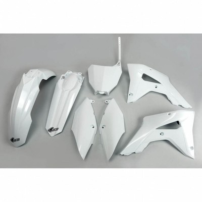 SATZ VON KUNSTSTOFFEN FÜR HONDA CRF 450RX '17-18 FARBE WEISS (HO120E041)