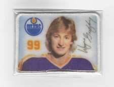 Wayne Gretzky Edmonton Oilers NHL Patch Unused 2.5x3.5  - Oilers - RARE HOF