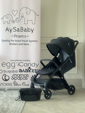 Egg Z Stroller Pushchair Just Black