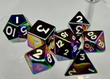 Sirius  Xanathar’s D&D : polyhedral dice Set D38 (Small Metal)