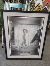 Alfred Hitchcock Psycho by Adam Rabalais 23.5x29.5 Framed Print Ltd Ed 2/40 JSA