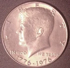 1776-1976 P Bicentennial Kennedy Half Dollar Nice Circulated Coin Philadelphia c
