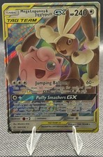 Mega Lopunny & Jigglypuff GX 165/236 Sm-Cosmic Eclipse Holo on eBay