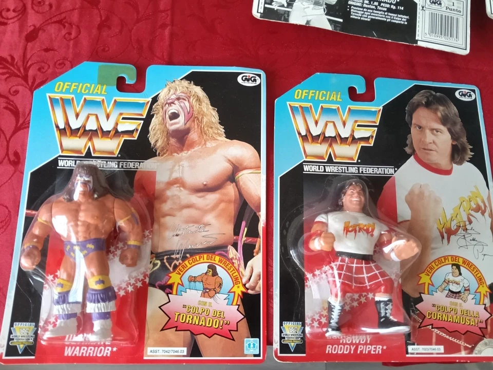 wwf hasbro action figure wrestling  - Immagine 4 di 4