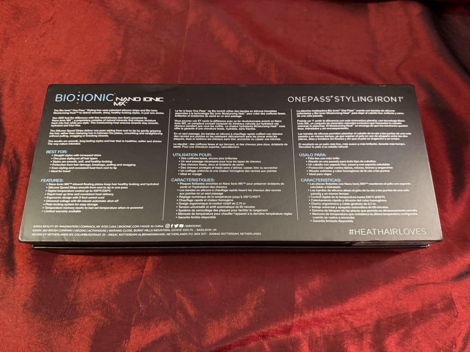 *Read* BIO IONIC Nano Ionic MX 1-inch Styling Flat Iron