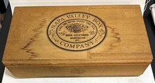 Napa Valley Box Company Cassette Tape Storage Wooden Box 12x3 36