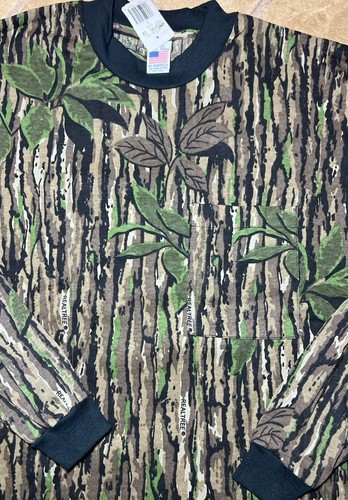 Camisa De Colección Años 90 Realtree Camuflada Manga Larga Para Hombre M/L Puntada Única Hecha en EE. UU. - Imagen 5 de 9