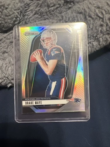 2024 Panini Prizm - Rookie Variations Drake Maye #12 Silver Prizm (RC)