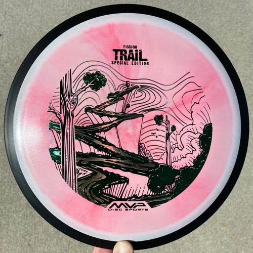 Axiom MVP Special Edition Fission Trail RARE Swirly James Conrad Line Disc Golf - Picture 21 of 24
