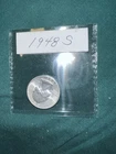 1948-S Washington 25C Silver Quarter / UNC