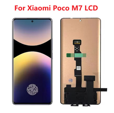 For Xiaomi Poco M7 4G 25062PC34E LCD Display Touch Screen Digitizer