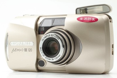 [NEAR MINT] Olympus μ mju Stylus III 120 Point & Shoot 35mm Film Camera Jp #1850