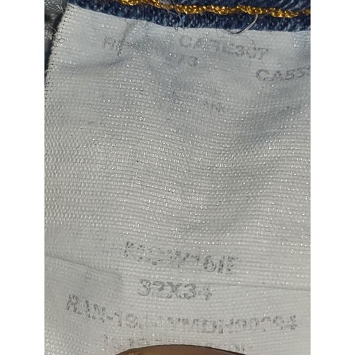 Jeans uomo Wrangler Athletic Fit lavaggio leggero taglia 32x34 denim casual western - Foto 4 di 11