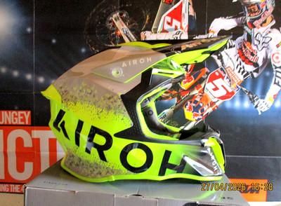 Airoh Twist 2.0 Bit Fluo Yellow Motocross Enduro MX Helm Neu XL Ktm HVA Thor FC