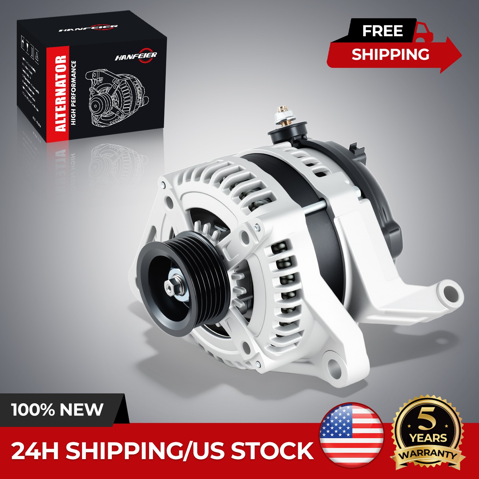 Alternator For Jeep Grand Cherokee V6 3.7L 4.7L 2007 213-9729 15694 11240 11240A