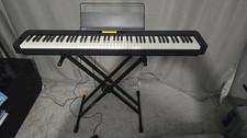 Casio CDP-S360 88-Key Weighted Digital Piano, Stand, Pedal & Case