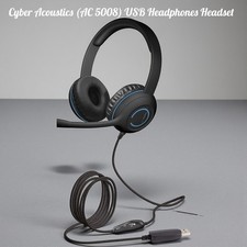 Cyber Acoustics Stereo USB Headset - AC-5008