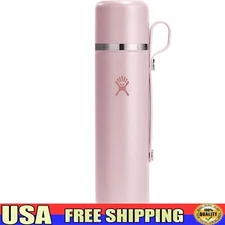 Insulated Steel Bottle W/ Integrated Cup Leakproof Design Hot Cold Retention New