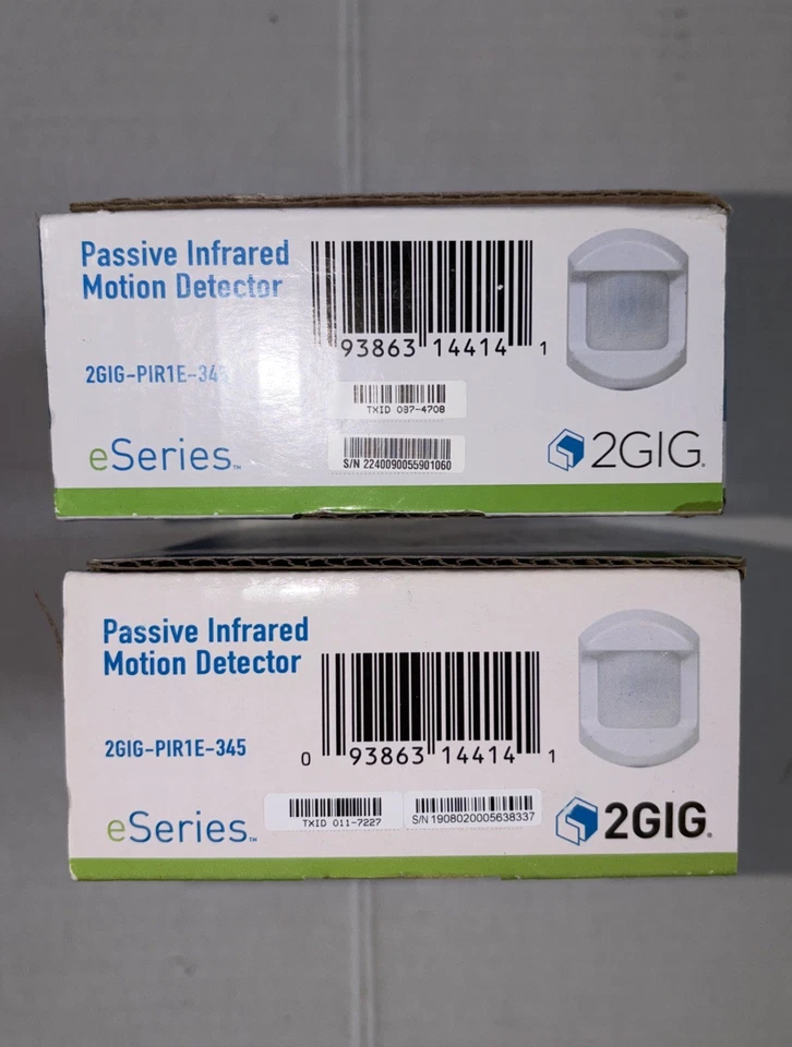 (TWO) 2gig eSeries 2GIG-PIR1e-345 Encrypted Infrared Motion Detector (Lot Of 2) - Image 3 of 3