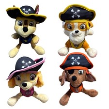Paw Patrol Pirate Pups Zuma Chase Skye Rubble Plush Stuffed Animal Spin Master