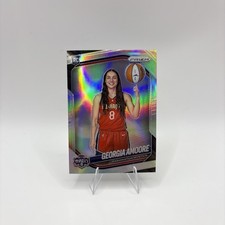 2025 Panini WNBA Prizm #140 Georgia Amoore Rookie True Silver Variation RC