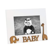 Wood Sentiments  Baby  Picture Frame, 4x6 inch, Photo Gift for Family, Tablet...
