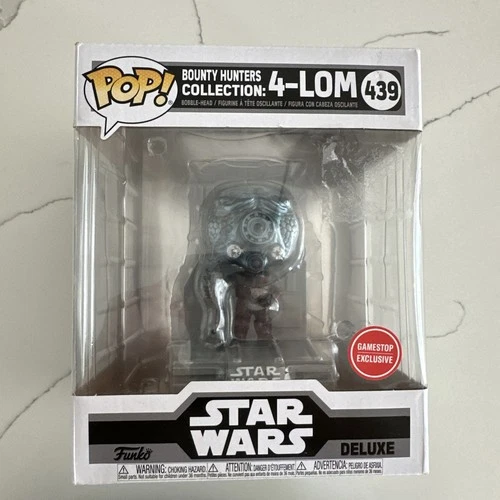 Funko Pop! Deluxe: Star Wars - Bounty Hunters Collection: 4-Lom - GameStop 439