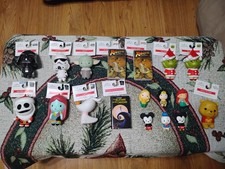 Hallmark Unbreakable Ornament Lot DC Disney Grinch Indiana Jones Star Wars